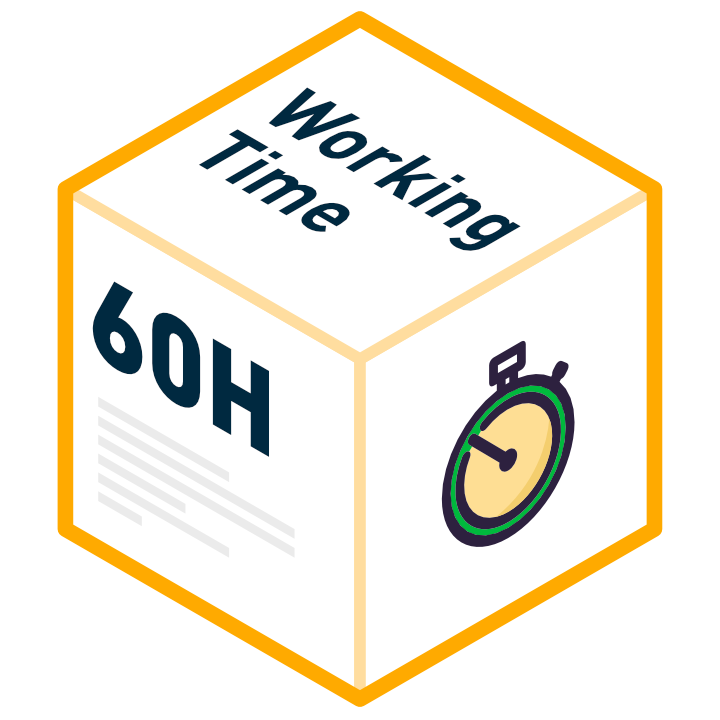 60 hour in web development works